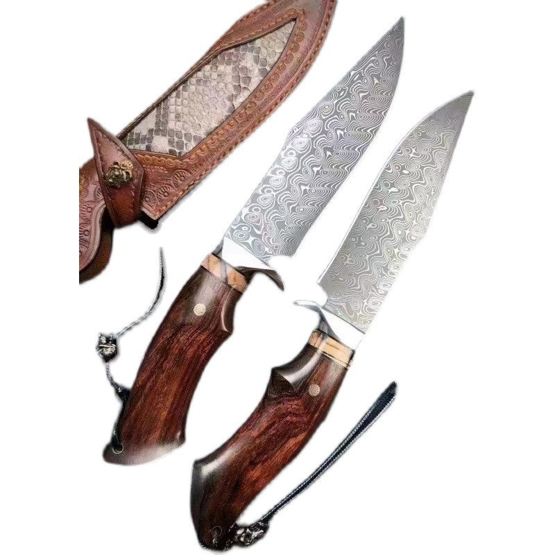 Handcrafted Damascus steel knife by Artistic Knives