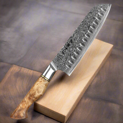 Kiwami Hikari
 (極み 光) | Ultimate Light Damascus steel knife - Artistic Knives