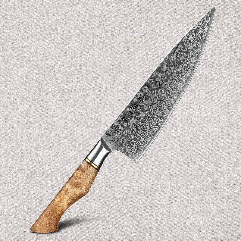 Kiwami Hikari
 (極み 光) | Ultimate Light Damascus steel knife - Artistic Knives