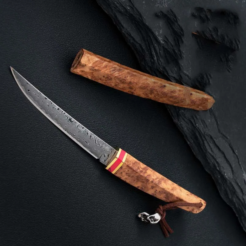 Steel Meat Knife with Sheath - Artistic Knives