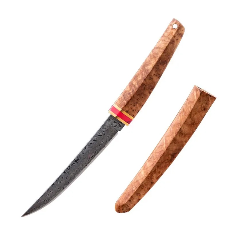 Steel Meat Knife with Sheath - Artistic Knives