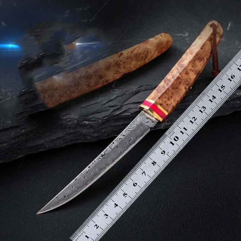 Steel Meat Knife with Sheath - Artistic Knives