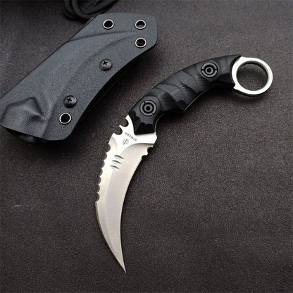 Elegance meets functionality with the ShadowStrike Blade, featuring a sharp D2 steel blade and stylish black G103 handle