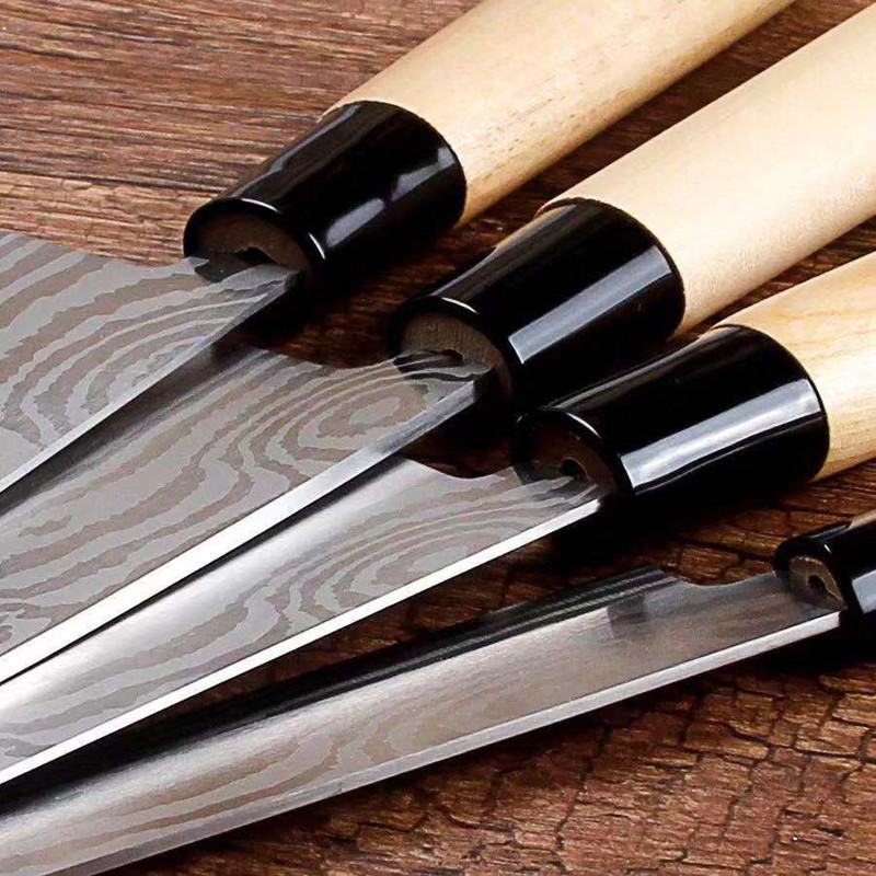 Premium Stainless Steel Multi-Purpose 4 Piece Knife Set - Artistic Knives